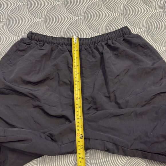 American Apparel Inc Lined Utility Pants Zippers 4 Ply Nylon Black Men L EUC - Picture 8 of 12